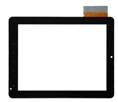 Интерфейс I2C 9,7 дюйма запроектировал емкостную панель касания, Windows 8/андроид