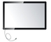панель касания 3mm чисто стеклянная прозрачная ультракрасная с тарировкой, Ссадин-Упорной