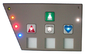 Backlit панель переключателя мембраны СИД с графическими верхними слоями