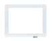 8 Inch G+FF Projected Capacitive Transparent Touch Screen Panel For Electronic Photo Frame