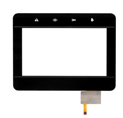 Касание I2C Multi запроектировало емкостную панель сенсорного экрана стекло касания 4,3 дюймов
